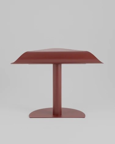 Журнальный столик Stool Group Cornea металл бордовый УТ000041895