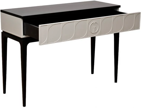 Консольный стол Garda Decor GD-00001 (Черный/Черный,Белый)