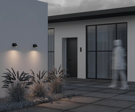 Прожектор уличный Scope O025WL-01B (220V, круглые, IP65)