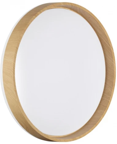 Настенно-потолочный светильник Sonex Gari Wood 7684/EL BASICA SN пластик/кор. под дер. LED 70Вт 3000-6000K D490 IP43 пульт ДУ