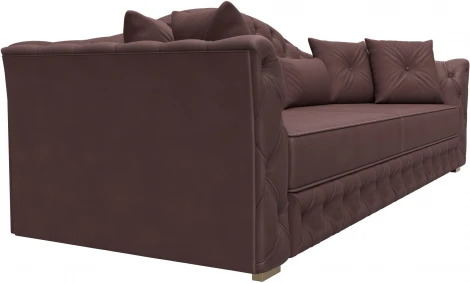 Диван прямой Артис Лига Диванов (Замша) арт.126379
