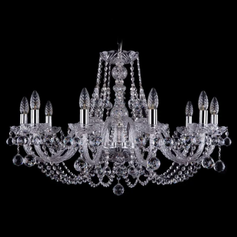 Подвесная люстра Bohemia 1406 1406/10/300/Ni/Balls