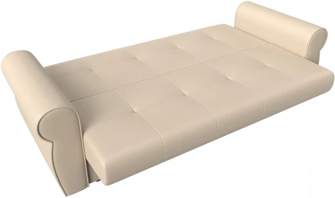 Диван-книжка Лига-019 (Бежевый/Экокожа) Лига Диванов арт.118380