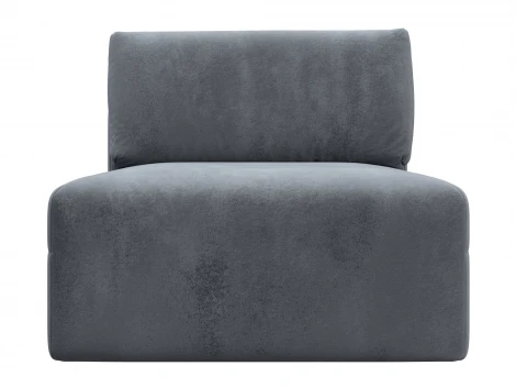 Модуль канапе Лига-060 НПБ (ЛДСП,Брус,Фанера,Велюр/Серый) Лига Диванов 129553