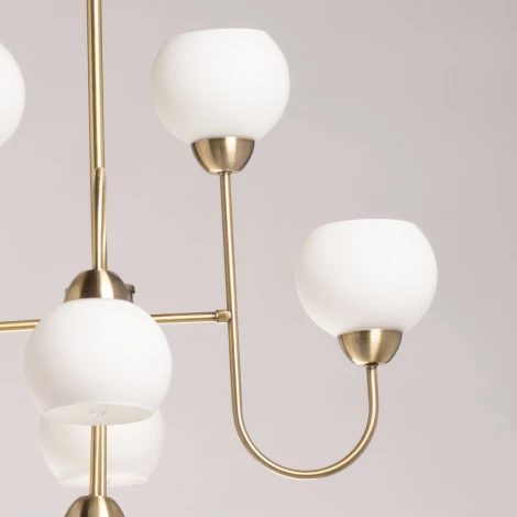 Потолочная люстра на штанге De City Оливия 306016208 (220V, шарики)