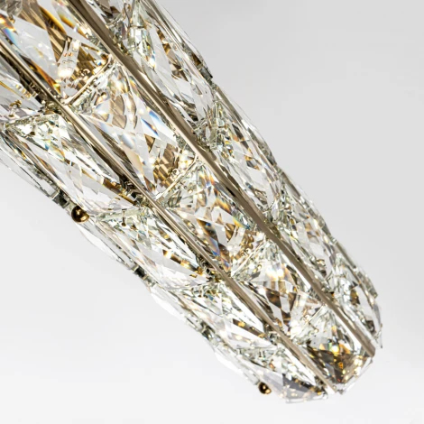 Подвесной светильник светодиодный хрустальный Modelux ML.340.1200 GD