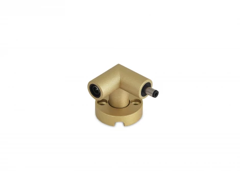 Токопроводящий угловой соединитель (правый) для св-ка DL20651 24В латунь Donolux Scroll Line L Connector R DL20651 Brass