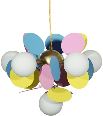 Подвесная люстра Loft IT Matisse 10008/6 mult (для детской, 220V, на тросе, шарики)