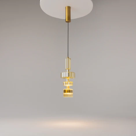 Подвесной светильник Maytoni Level MOD253PL-L18BS3K3 (LED, 220V, на проводе, круглые)