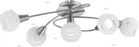 Потолочная люстра Globo 54341-5o (220V, узор в полоску)