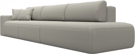 Диван прямой Лига-036 НПБ Модерн Лонг подлокотник слева Лига Диванов (Рогожка) арт.124741L