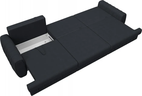 Диван прямой Лига-057 НПБ Лонг Лига Диванов (Замша) арт.129253