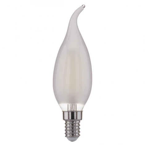 Лампочка светодиодная E14 7 Вт свеча на ветру белая Elektrostandard BL112