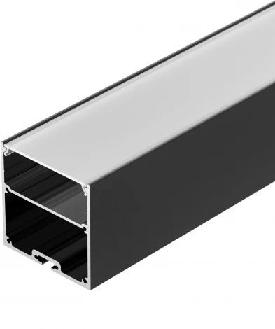 Профиль SL-LINE-5050-LW-2000 ANOD BLACK (Arlight, Алюминий) 038451