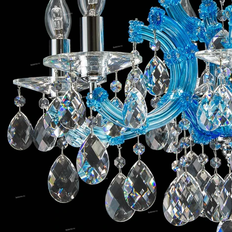 Подвесная люстра Osgona Champa blu 698065