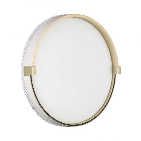 Настенно-потолочный светильник Sonex Olidi White 7646/CLN пластик/белый/золотой LED 36Вт 4000К