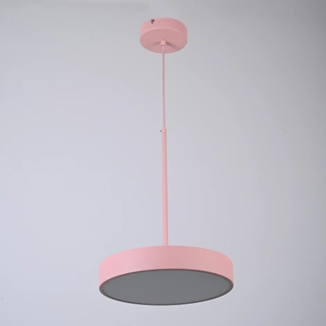 Подвесной светильник Wi-Fi Turna One D30 Pink By By ImperiumLoft Turna-One01 (LED, 220V, голосовое управление, умный дом - Алиса, на проводе, круглые)