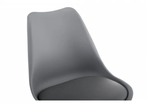 Обеденный стул Woodville Bonito серый 11328