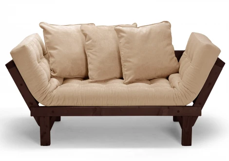 Кушетка Arsko Свен венге бежевый вельвет