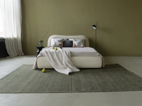 Кровать Patti без подъемного механизма ОГОГО (арт.843387), (Букле,Ткань)