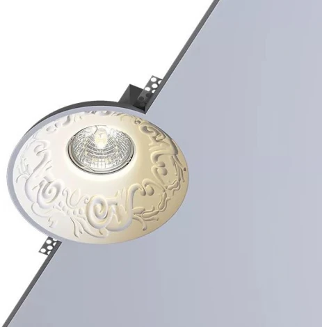 Встраиваемый светильник под гипсокартон гипсовый Artpole SGS20 (220V, круглые)