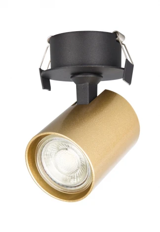 Встраиваемый точечный светильник Crystal Lux CLT 017 017C BL-GO (220V)