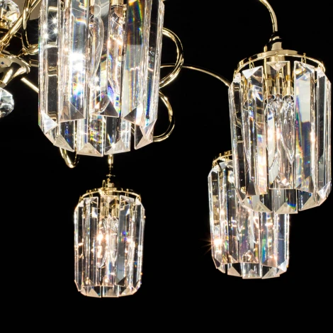 Потолочная люстра Citilux Синди CL330182 (220V, хрусталь)