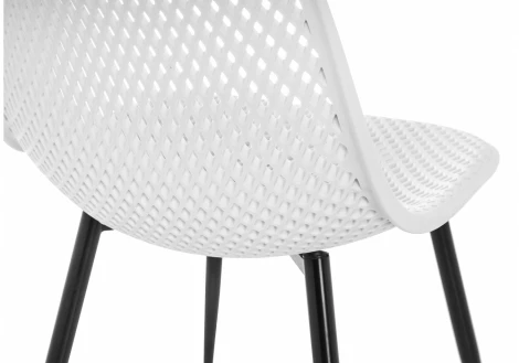 Стул Woodville на металлокаркасе Vero белый 11182