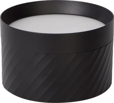 Светильник потолочный Feron HL371 48737 25W, GX70, черный (220V, круглые)