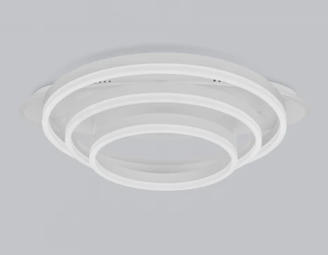 Потолочный светодиодный светильник с пультом Ambrella Acrylica Disk FA8522 (220V, умный дом - Smart Life, круглые)