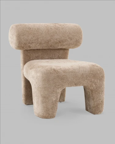 Кресло лаунж Voma мокка Stool Group арт.УТ000041679