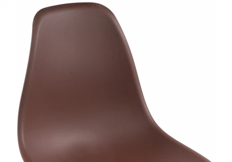 Пластиковый стул Woodville Eames PC-015 brown 11899