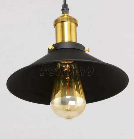 Подвесной светильник Mantsong 2-3008-1-BK E27