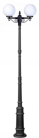 Наземный фонарь Oasis Light S 88210SA/E7 Bl (220V, фонарь, шар, IP44)