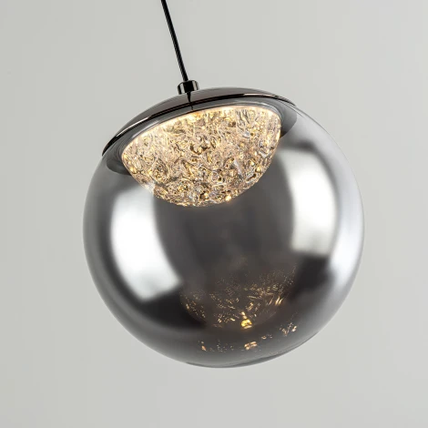 Подвесной светильник светодиодный с регулировкой цветовой температуры Modelux ML.2338.180 BK-BK