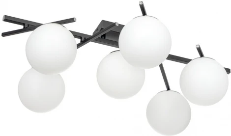 Потолочная люстра на штанге Citilux Dorsy CL223162 (регулировка яркости, LED, 220V, пульт управления, шарики)