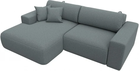 Диван угловой Лига-036 НПБ Классик левый угол Лига Диванов (Рогожка) арт.124684L