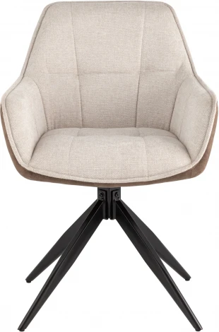 Стул обеденный Alba бежевый спинка экокожа УТ000037120