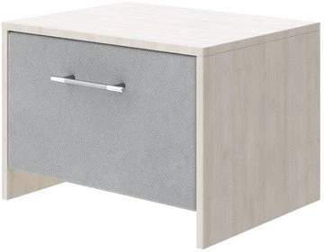 PROxSON Тумба Varna (ЛДСП Дуб Шамони+ткань Дуб Шамони светлый (124)/Monopoly Ниагара (960)) 51x40