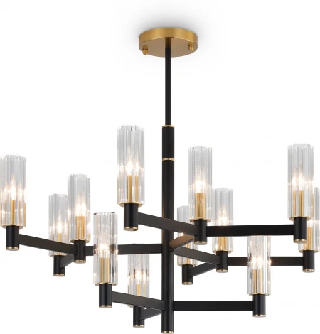 Потолочная люстра на штанге Freya Ambra FR5167PL-12B (220V)