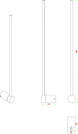 Бра Zortes Anto ZRS.90612.12 (LED, 220V, круглые)