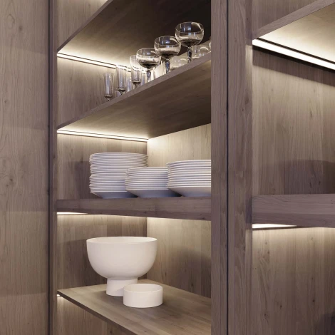 Профиль SL-KANT-H18-2000 BLACK (Arlight, Алюминий) 049430