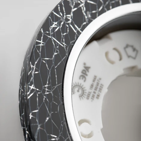 Встраиваемый точечный светильник ЭРА DK LD51 WH/BK (220V, круглые)