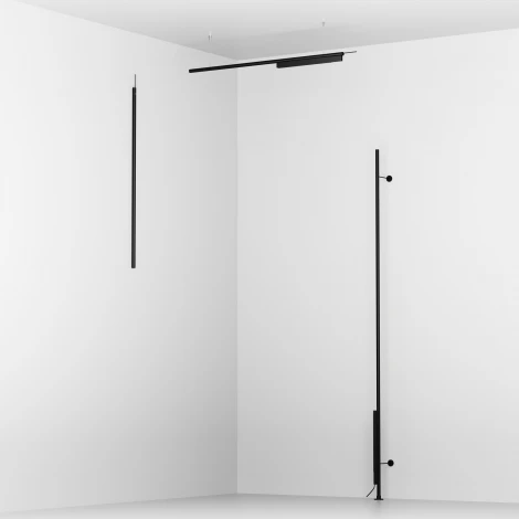 Шинопровод накладной/подвесной магнитный Maytoni Busbar trunkings Levity TRX184-R-112B (24V)