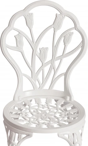 Комплект Secret De Maison Waltz of flowers (стол +2 стула) Tetchair (Алюминий/Белый) арт.11382