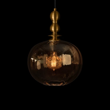 Подвесной светильник Loft It Melon 10426 Amber (220V, на проводе, шар)