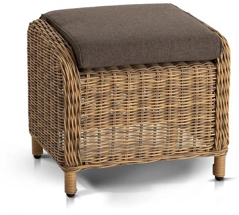 "Толедо" пуф плетеный, цвет соломенный 4SIS арт.УТ-00000496