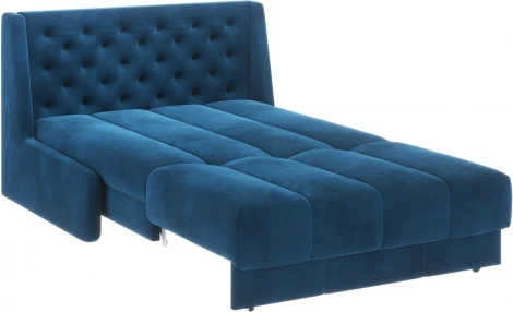 РИЧМОНД Кровать-диван прямой синий, 120 D1 furniture арт.AAA41374005
