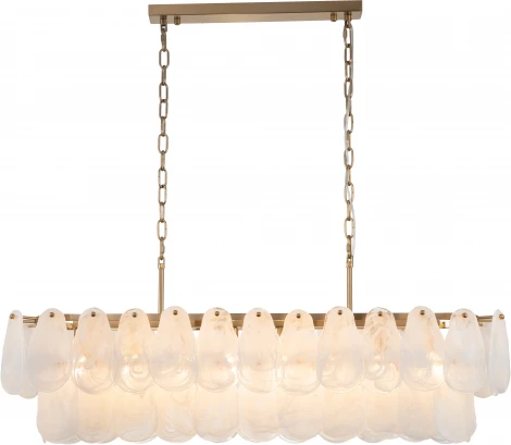 Люстра подвесная Fiocchi V000011 (12017/6P Brass) (220V, на цепи)