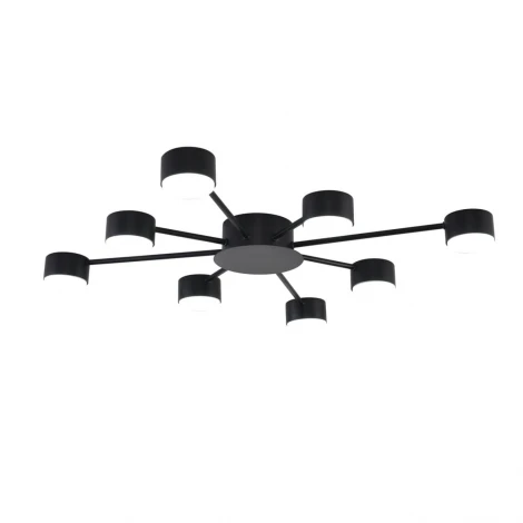 Потолочная люстра Lumion Torina 8344/8C черный, металл GX53 LED 8*7W 220V